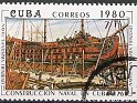 Cuba - 1980 - Construcción - 7 - Multicolor - Cuba, Ships - Scott 2348 - Shipbuilding  Navio Santisima Trinidad - 0